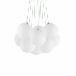 Suspension Ideal Lux MAPA Chrome, 11 lumières