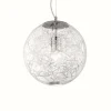 Suspension Ideal Lux MAPA MAX Chrome, 1 lumière