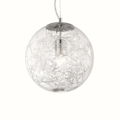 Suspension Ideal Lux MAPA MAX Chrome, 1 lumière
