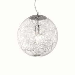 Suspension Ideal Lux MAPA MAX Chrome, 1 lumière