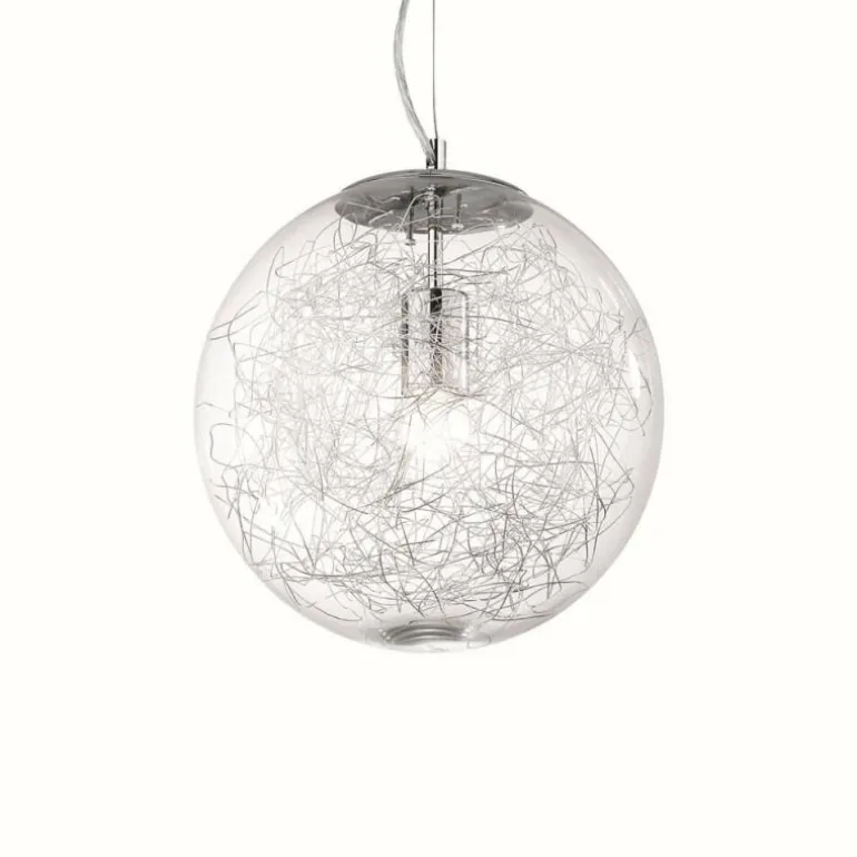 Suspension Ideal Lux MAPA MAX Chrome, 1 lumière
