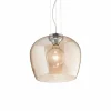 Suspension Ideallux BLOSSOM Chrome, 1 lumière