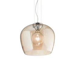 Suspension Ideallux BLOSSOM Chrome, 1 lumière