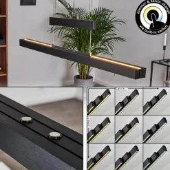 Suspension Inicio LED Noir, 3 lumières