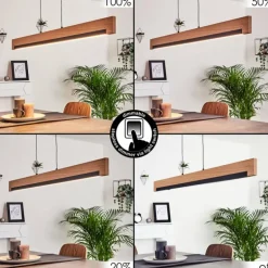 Suspension Inzino LED Noir, 1 lumière