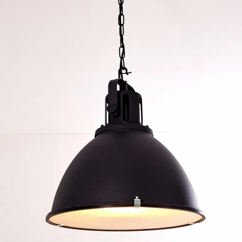Suspension Jonsered Noir, 1 lumière