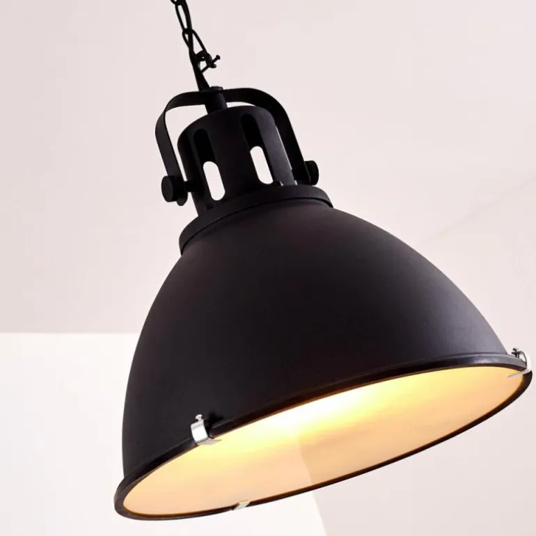 Suspension Jonsered Noir, 1 lumière