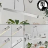 Suspension Kopila LED Aluminium, 1 lumière