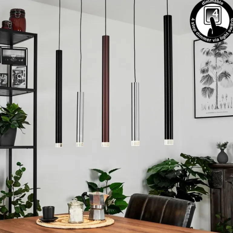 Suspension Krachang LED Aluminium, 1 lumière
