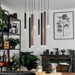 Suspension Krachang LED Aluminium, 1 lumière