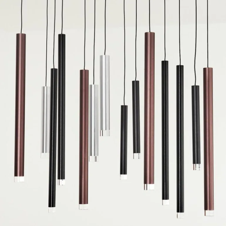 Suspension Krachang LED Aluminium, 1 lumière