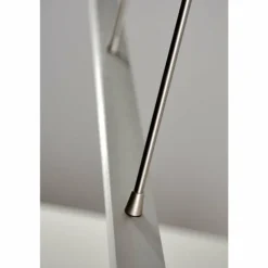 Suspension LED Masterlight Real 2 Acier inoxydable, Nickel mat, 1 lumière