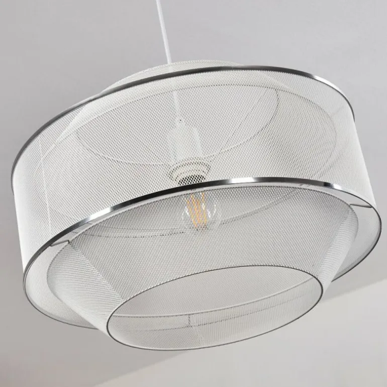 Suspension Limassol Blanc, 1 lumière