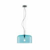 Suspension Luce-Design Gibus Chrome, 1 lumière
