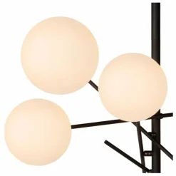 Suspension Lucide ALARA LED Noir, 6 lumières