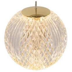 Suspension Lucide CINTRA LED Or, 5 lumières