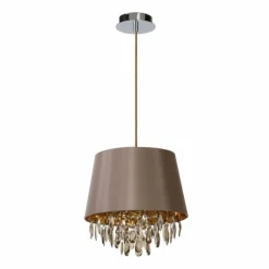Suspension Lucide DOLTI Brun, 1 lumière