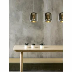 Suspension Lucide ERYN Chrome, 3 lumières