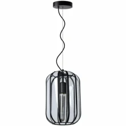 Suspension Lucide FERN Noir, 1 lumière