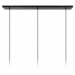 Suspension Lucide FIRMIN Noir, 3 lumières