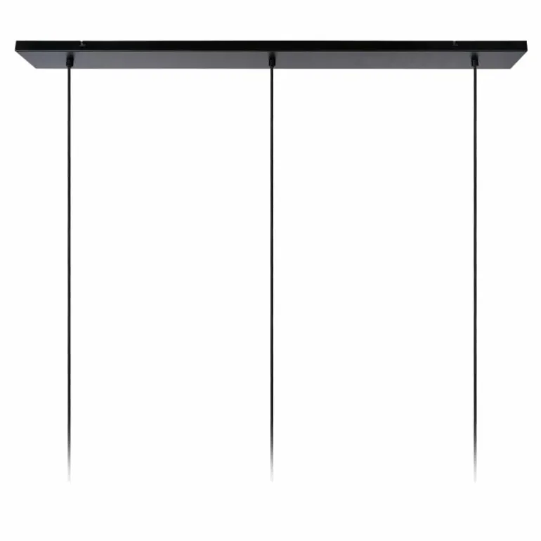 Suspension Lucide FIRMIN Noir, 3 lumières