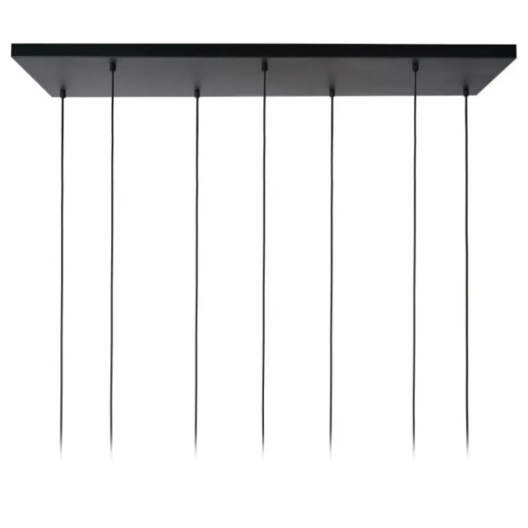 Suspension Lucide MALOTO Noir, 7 lumières