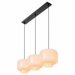 Suspension Lucide MEDINE Noir, 3 lumières