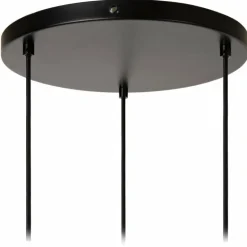 Suspension Lucide MONSARAZ Noir, 3 lumières