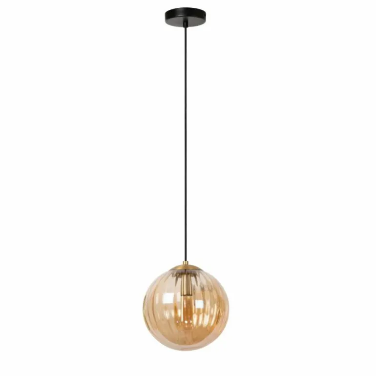 Suspension Lucide MONSARAZ Noir, 1 lumière