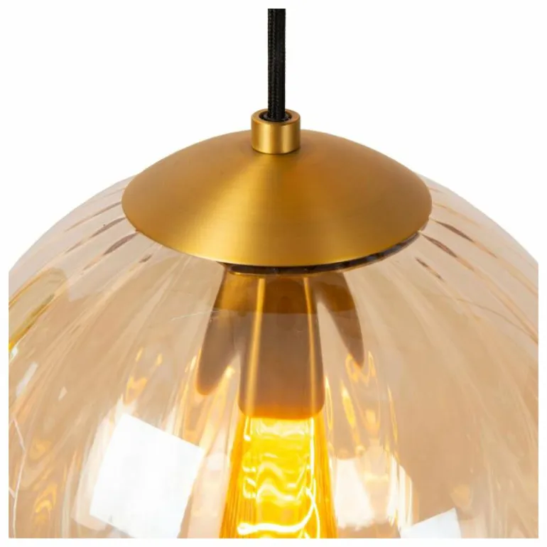 Suspension Lucide MONSARAZ Noir, 1 lumière