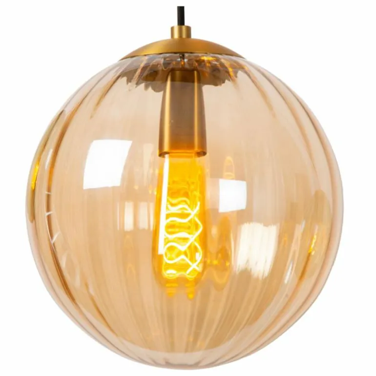 Suspension Lucide MONSARAZ Noir, 1 lumière