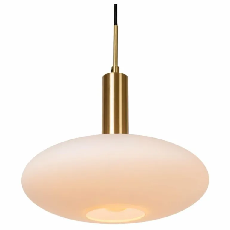 Suspension Lucide SINGALA Or, Laiton, 3 lumières