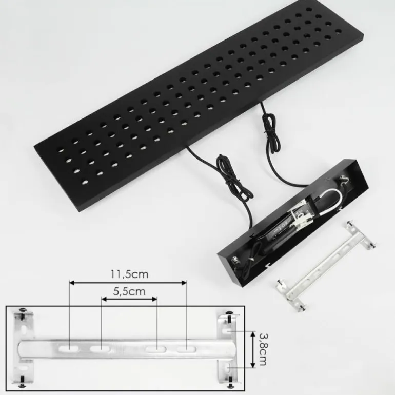 Suspension Luturula LED Noir, 1 lumière