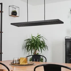 Suspension Luturula LED Noir, 1 lumière