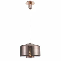 Suspension Mantra JARRAS Cuivre, 1 lumière
