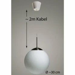 Suspension Nordlux CAFE Blanc