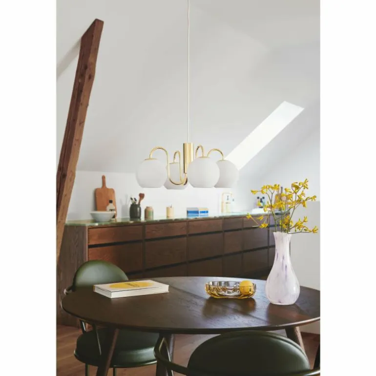 Suspension Nordlux FRANCA Laiton, 4 lumières