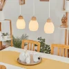 Suspension Ombucta Écru, 3 lumières