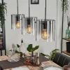 Suspension Parane Clair, Fumé, 3 lumières