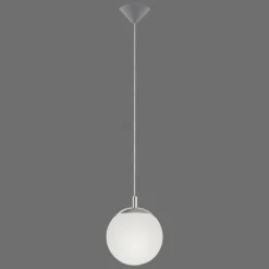 Suspension Paul Neuhaus BOLO Argenté, 1 lumière