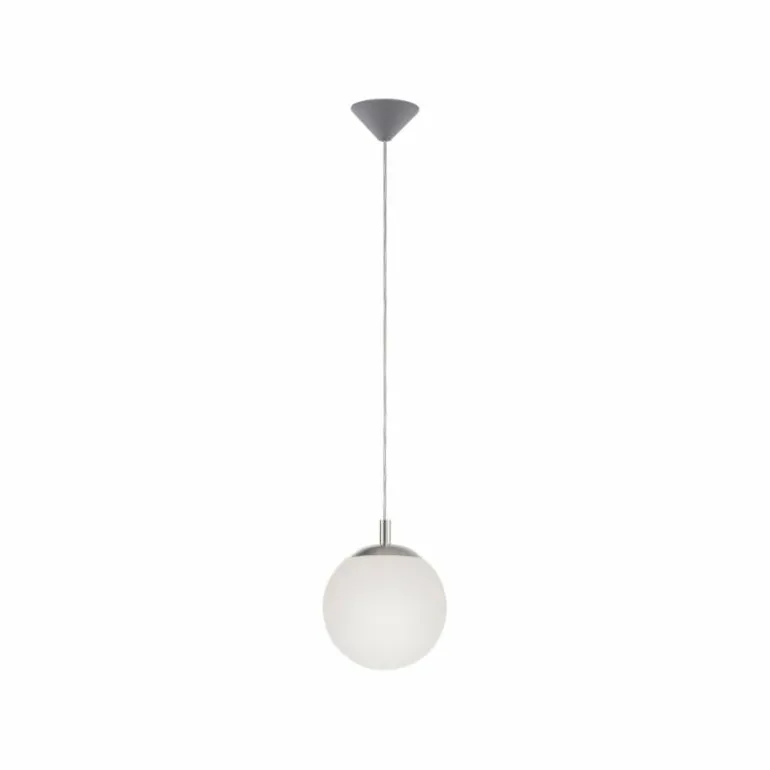 Suspension Paul Neuhaus BOLO Argenté, 1 lumière