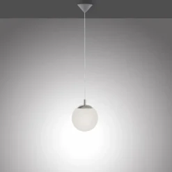 Suspension Paul Neuhaus BOLO Argenté, 1 lumière