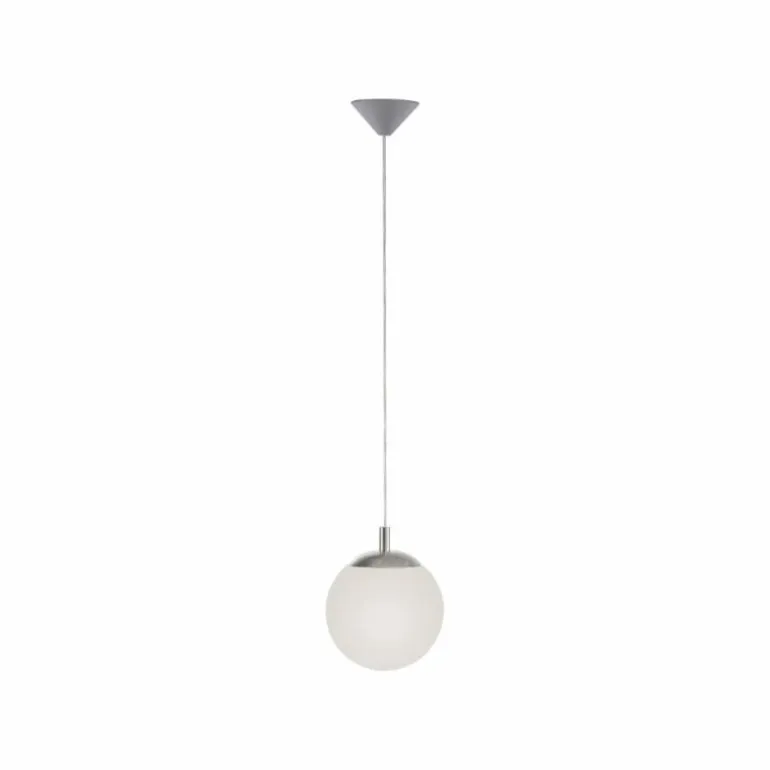 Suspension Paul Neuhaus BOLO Argenté, 1 lumière