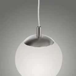 Suspension Paul Neuhaus BOLO Argenté, 1 lumière