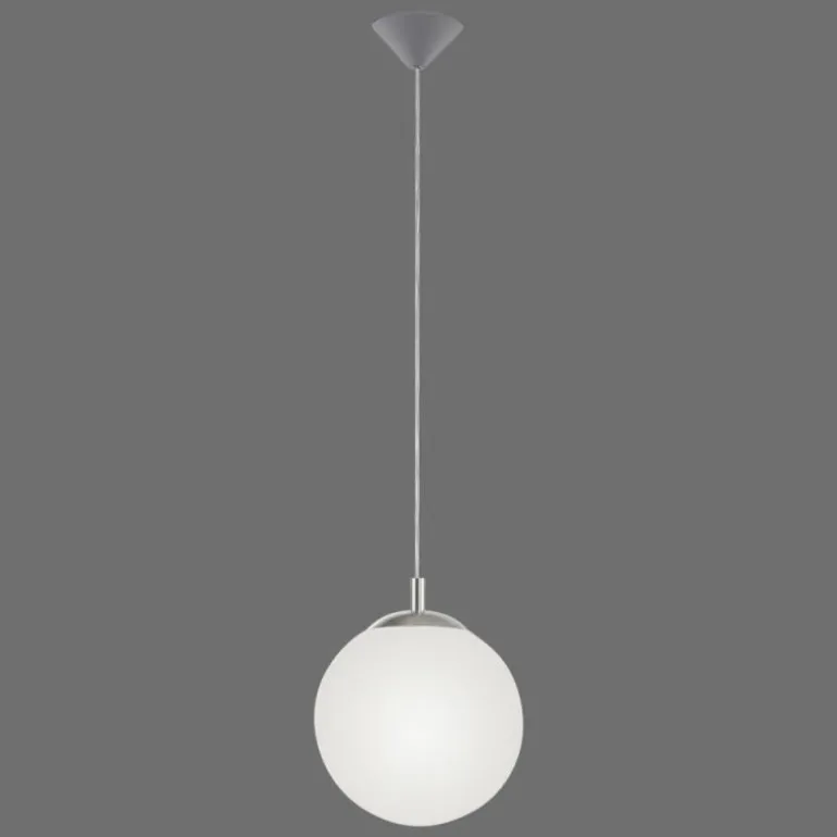 Suspension Paul Neuhaus BOLO Argenté, 1 lumière