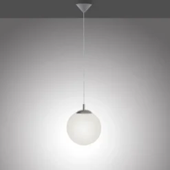 Suspension Paul Neuhaus BOLO Argenté, 1 lumière