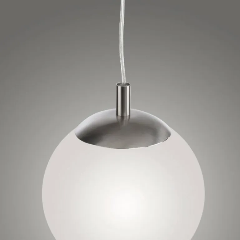 Suspension Paul Neuhaus BOLO Argenté, 1 lumière