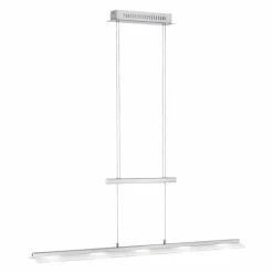 Suspension Paul Neuhaus NELE LED Acier inoxydable, 5 lumières