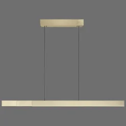 Suspension Paul Neuhaus PURE-MOTO-RISE LED Or, 3 lumières, Télécommandes