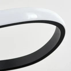 Suspension Pitasch LED Noir, 1 lumière